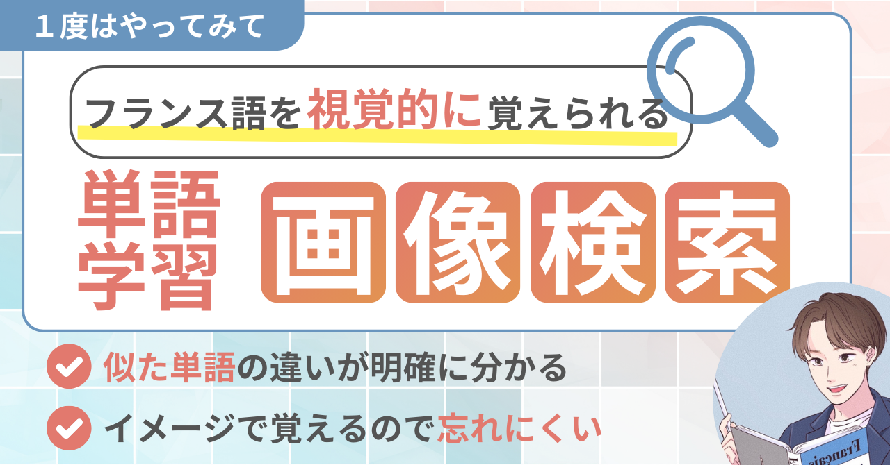 【フランス語単語】画像検索で単語のイメージを掴む！