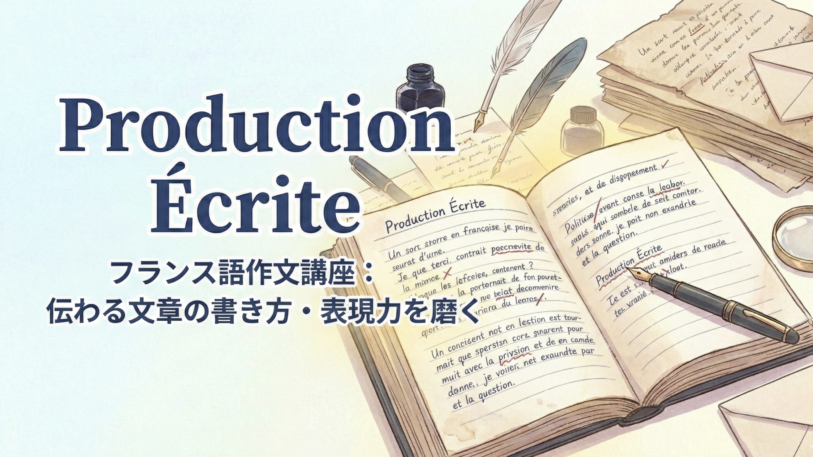 Production Écrite講座